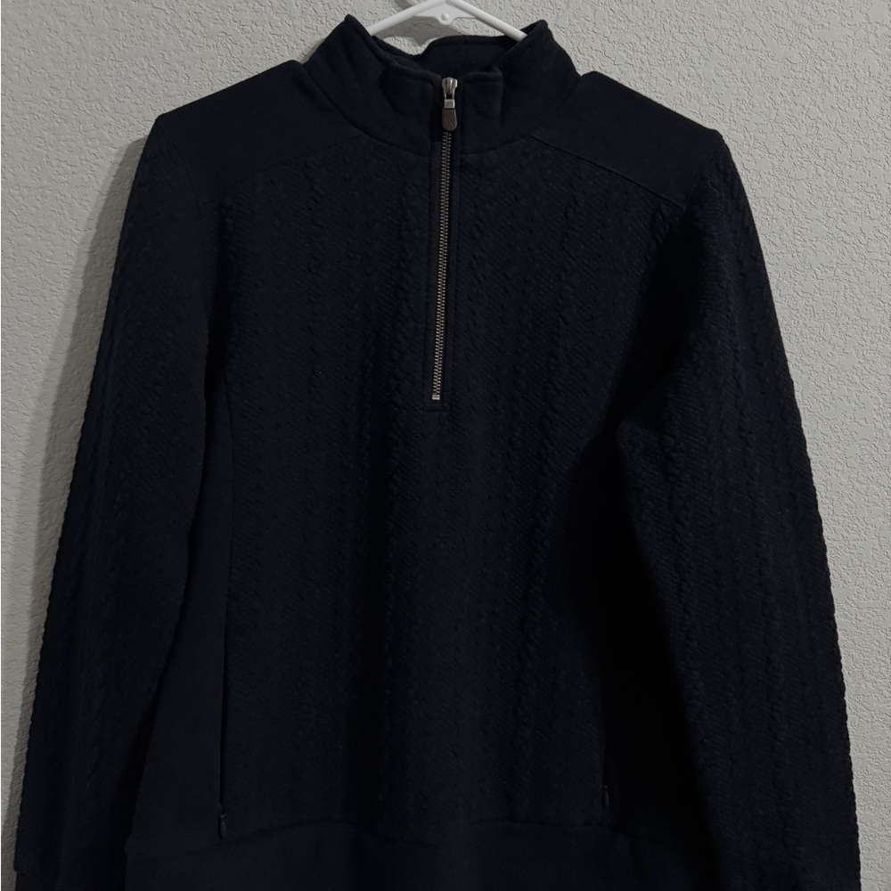Orvis Dark Navt Quater Zip Jacket